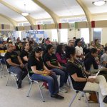 Audience in the Parish Hall