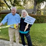 Kari and Stephen doing early morning set up