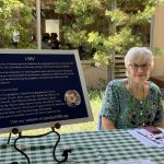 Libby Flynn at the I-SRV Table