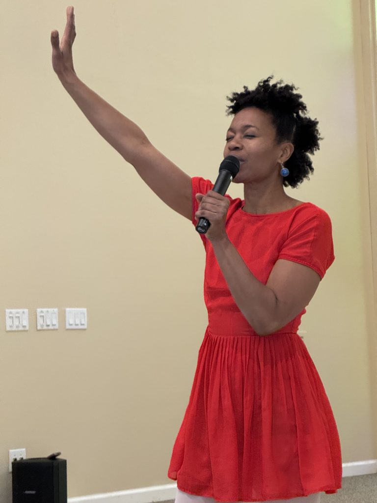 Khalilah Ramirez dancing