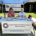 Multi-Faith ACTION Coalition table