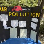 Poster presentation on air pollution