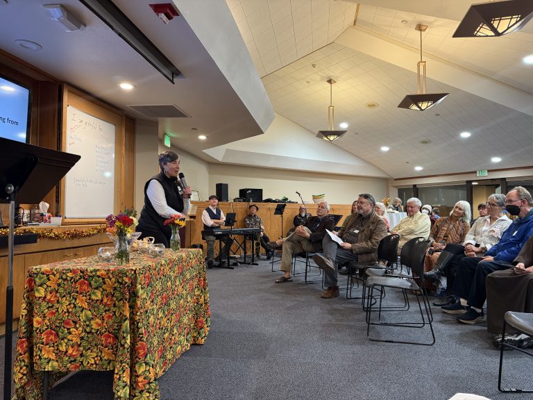 Learning about the work of Monument Crisis Center